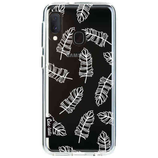 Casetastic Softcover Samsung Galaxy A20e (2019) - Feathers Outline