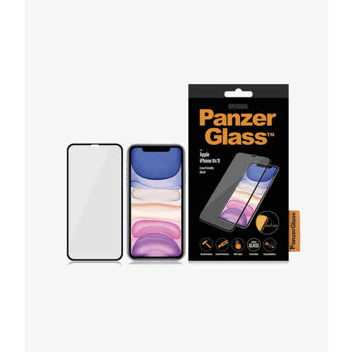 PanzerGlass Apple iPhone XR/iPhone 11 Black CF Super+ Glass