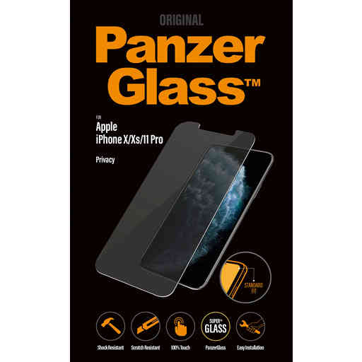 PanzerGlass Apple iPhone X/XS/iPhone 11 Pro Privacy Glass