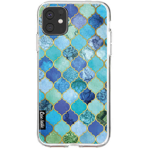 Casetastic Softcover Apple iPhone 11 - Aqua Moroccan Tiles