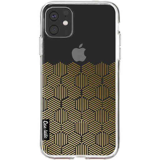 Casetastic Softcover Apple iPhone 11 - Golden Hexagons