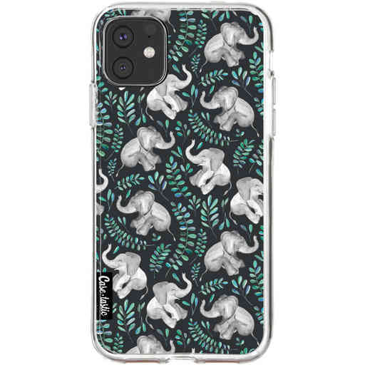 Casetastic Softcover Apple iPhone 11 - Laughing Baby Elephants