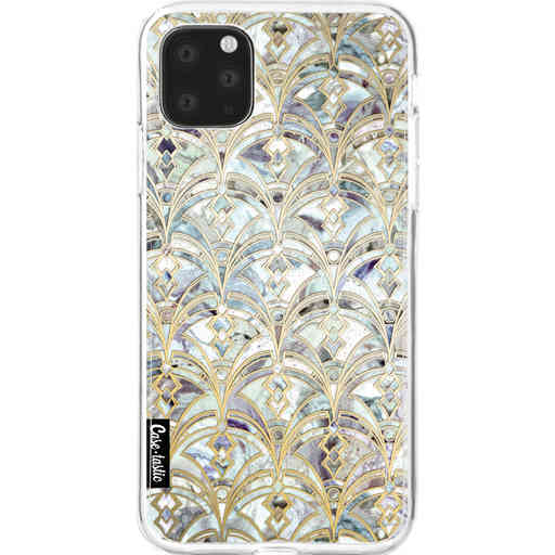 Casetastic Softcover Apple iPhone 11 Pro Max - Mint Art Deco Marbling
