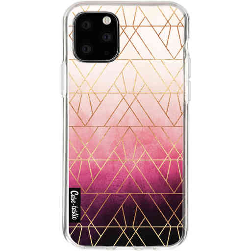 Casetastic Softcover Apple iPhone 11 Pro - Pink Ombre Triangles