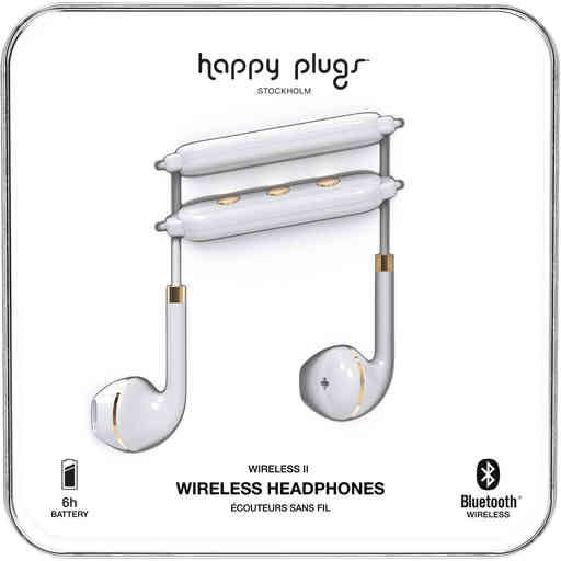 Happy Plugs Wireless II White