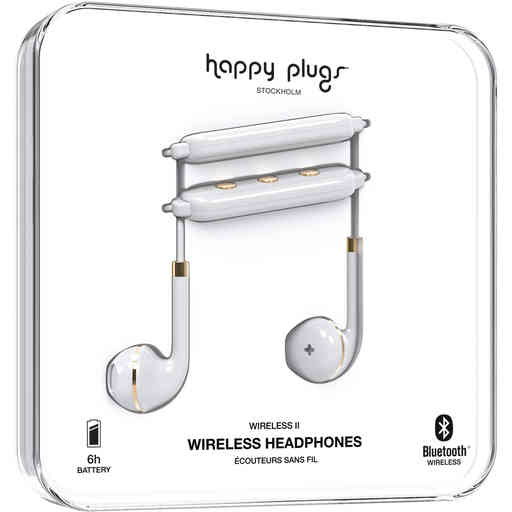 Happy Plugs Wireless II White