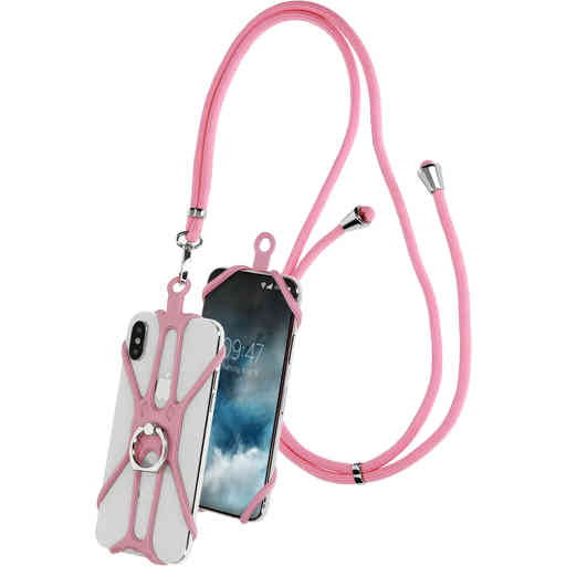 Casetastic Universal Phonestrap Pink