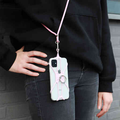 Casetastic Universal Phonestrap Pink