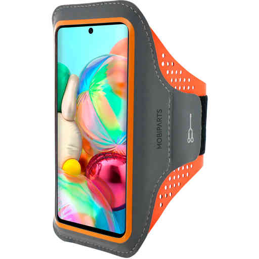 Casetastic Comfort Fit Sport Armband Samsung Galaxy A71 (2020) Neon Orange