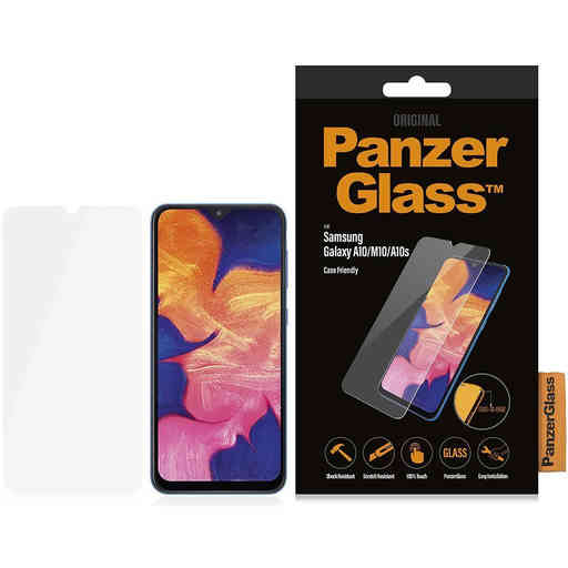 PanzerGlass Samsung Galaxy A10/M10/A10s Case Friendly Regular Glass