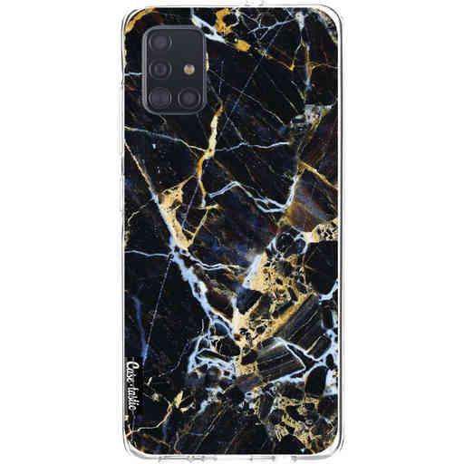Casetastic Softcover Samsung Galaxy A51 (2020) - Black Gold Marble