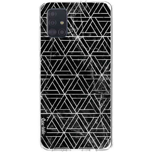 Casetastic Softcover Samsung Galaxy A51 (2020) - Abstract Marble Triangles