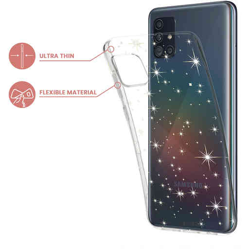 Casetastic Softcover Samsung Galaxy A51 (2020) - Stars