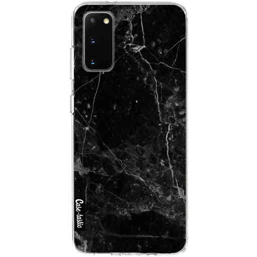 Casetastic Softcover Samsung Galaxy S20 - Black Marble