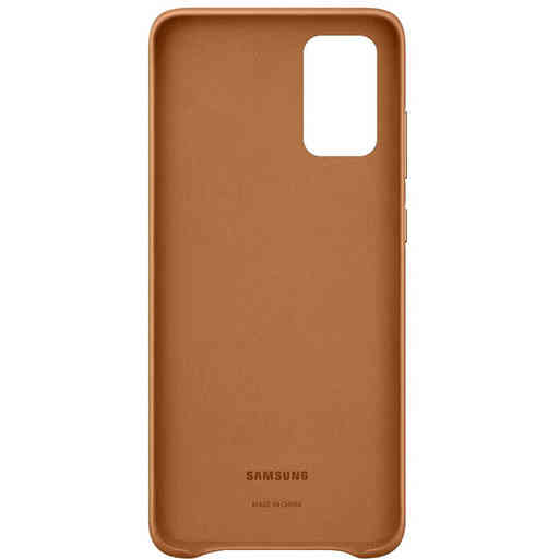 Samsung Galaxy S20 Plus 4G/5G Leather Cover Brown