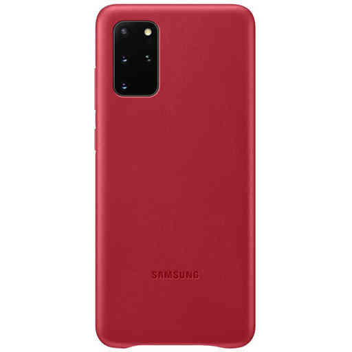 Samsung Galaxy S20 Plus 4G/5G Leather Cover Red