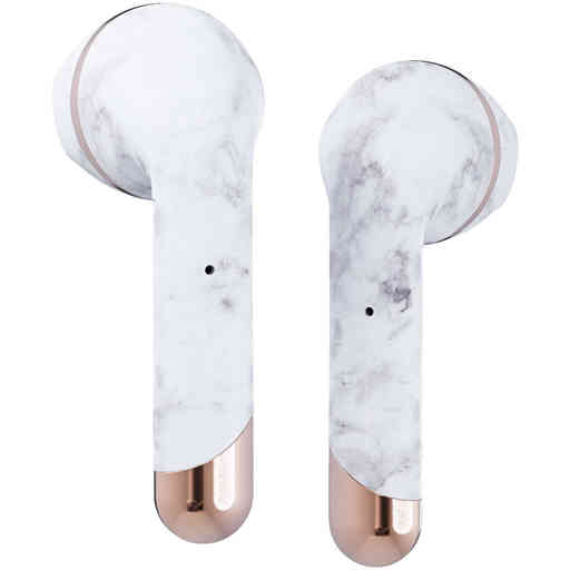 Happy Plugs Air 1 Plus - Earbud White Marble