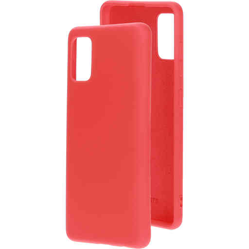 Casetastic Silicone Cover Samsung Galaxy A41 (2020) Scarlet Red