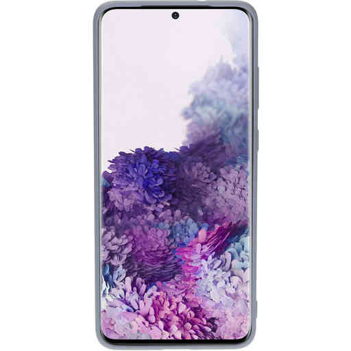 Casetastic Silicone Cover Samsung Galaxy S20 Plus 4G/5G Royal Grey