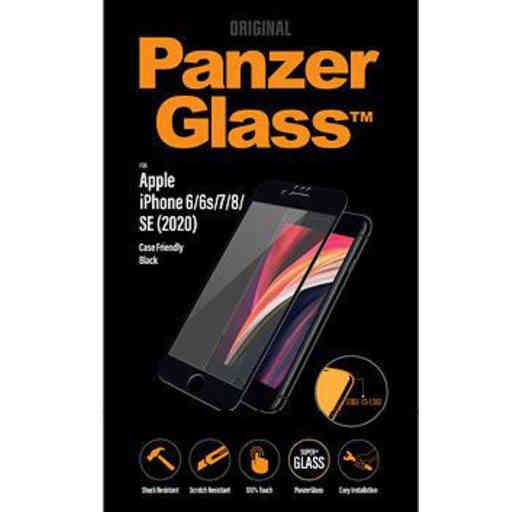 PanzerGlass Apple iPhone 6/6S/7/8/SE (2020/2022) Black CF Super+ Glass