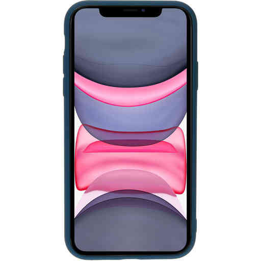 Casetastic Silicone Cover Apple iPhone 11 Blueberry Blue
