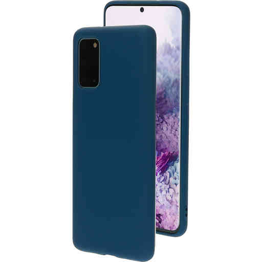 Casetastic Silicone Cover Samsung Galaxy S20 Plus 4G/5G Blueberry Blue