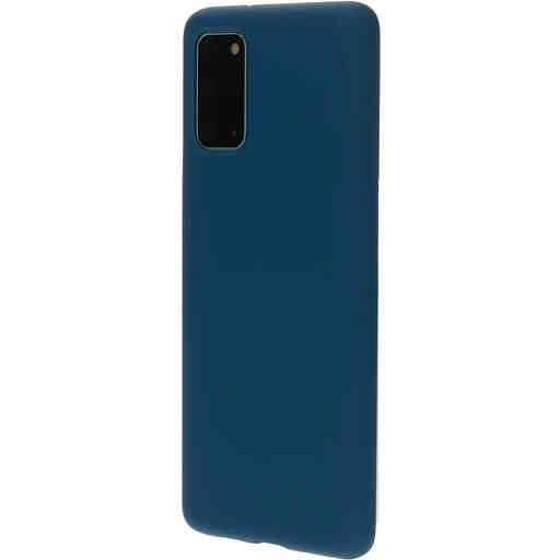 Casetastic Silicone Cover Samsung Galaxy S20 Plus 4G/5G Blueberry Blue
