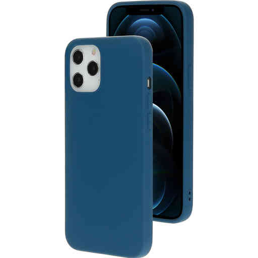 Casetastic Silicone Cover Apple iPhone 12 Pro Max Blueberry Blue