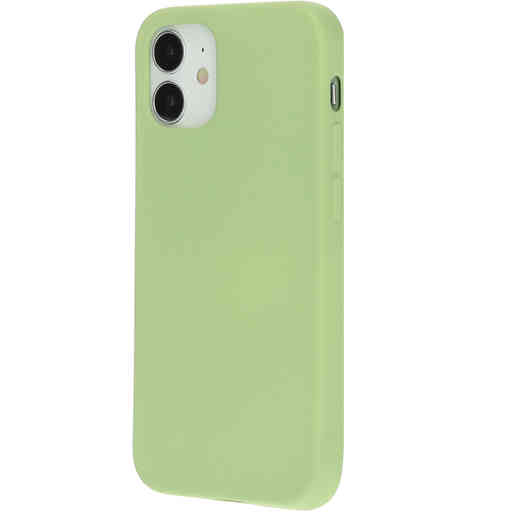 Casetastic Silicone Cover Apple iPhone 12 Mini Pistache Green