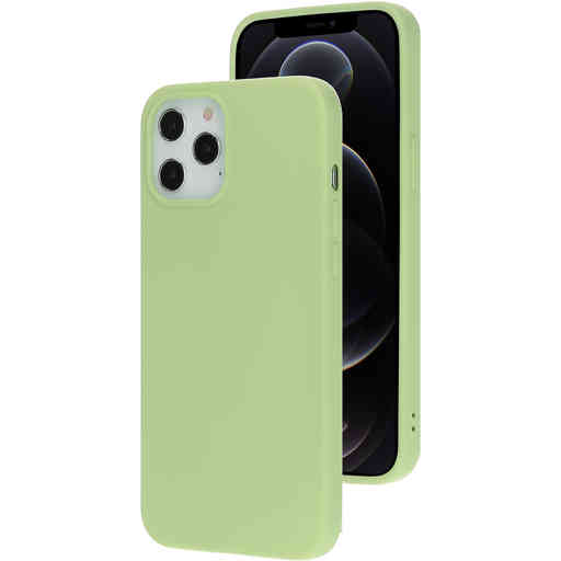 Casetastic Silicone Cover Apple iPhone 12 Pro Max Pistache Green