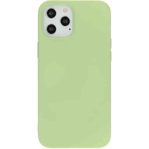 Casetastic Silicone Cover Apple iPhone 12 Pro Max Pistache Green