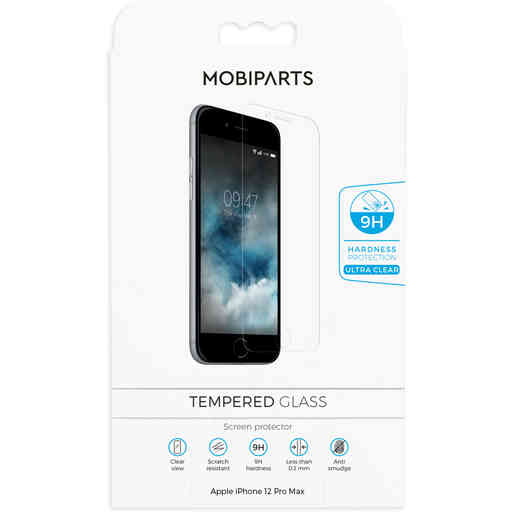 Casetastic Regular Tempered Glass Apple iPhone 12 Pro Max - with applicator