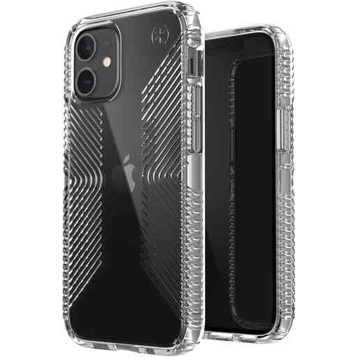 Speck Presidio Perfect Clear Grip Apple iPhone 12 Mini Clear - with Microban