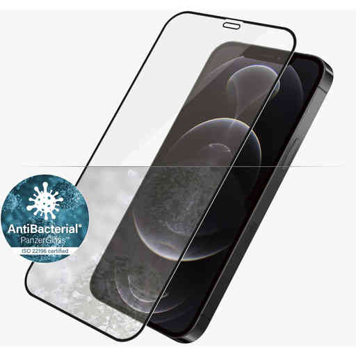 PanzerGlass Apple iPhone 12/12 Pro Black CF Super+ Glass