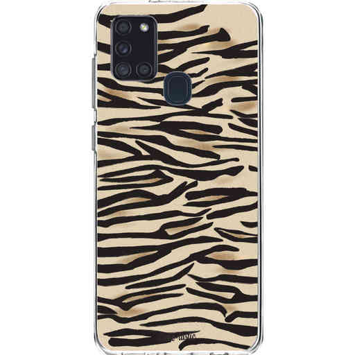 Casetastic Softcover Samsung Galaxy A21S (2020) - Savannah Zebra