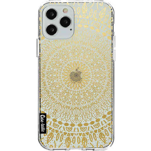 Softcover Apple Iphone 12 12 Pro Gold Mandala Casetastic