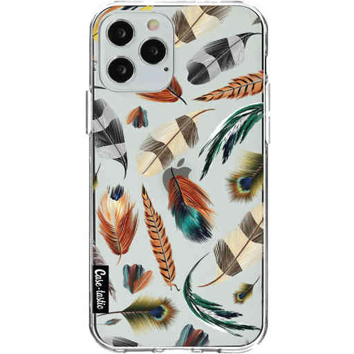 Casetastic Softcover Apple iPhone 12 / 12 Pro - Feathers Multi