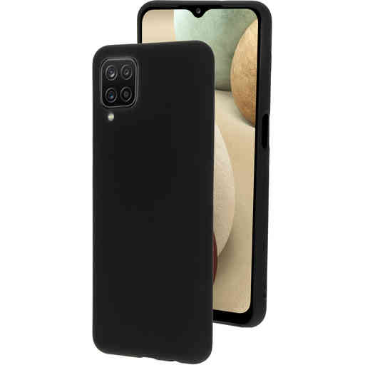 Casetastic Silicone Cover Samsung Galaxy A12 (2021) Black