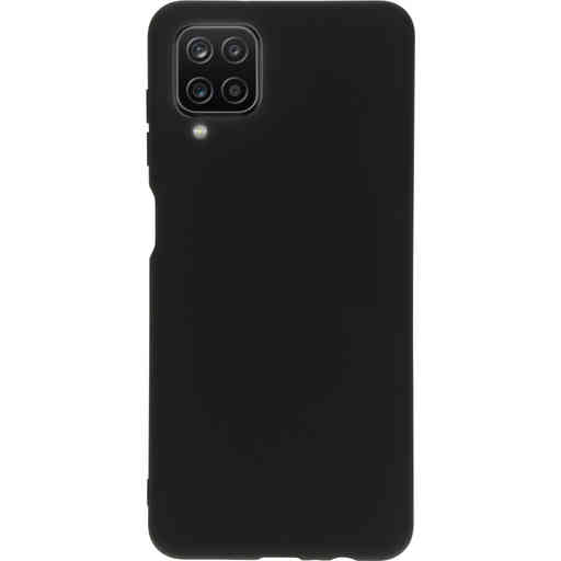 Casetastic Silicone Cover Samsung Galaxy A12 (2021) Black