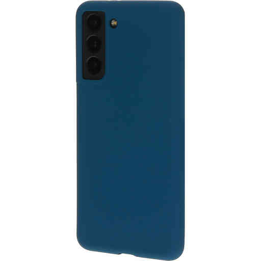 Casetastic Silicone Cover Samsung Galaxy S21 Blueberry Blue