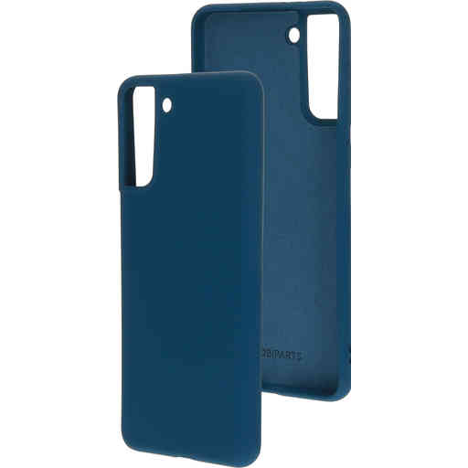 Casetastic Silicone Cover Samsung Galaxy S21 Plus Blueberry Blue