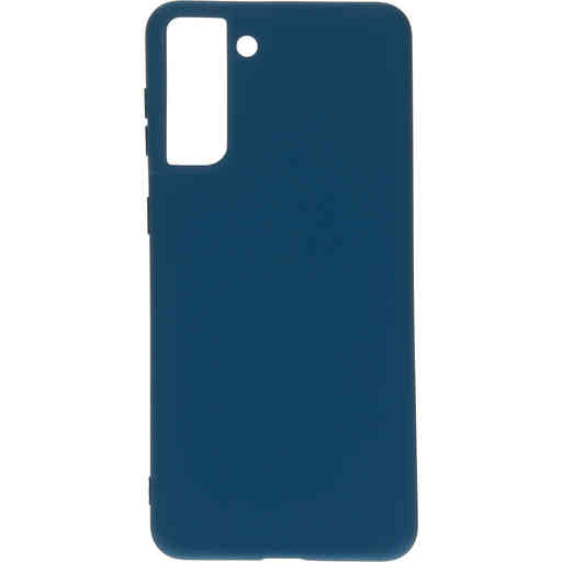 Casetastic Silicone Cover Samsung Galaxy S21 Plus Blueberry Blue