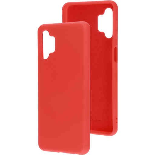 Casetastic Silicone Cover Samsung Galaxy A32 (2021 5G) Scarlet Red