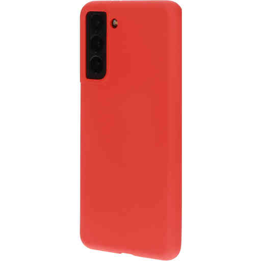 Casetastic Silicone Cover Samsung Galaxy S21 Scarlet Red