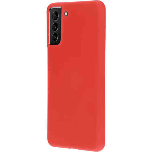 Casetastic Silicone Cover Samsung Galaxy S21 Plus Scarlet Red