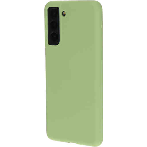 Casetastic Silicone Cover Samsung Galaxy S21 Pistache Green