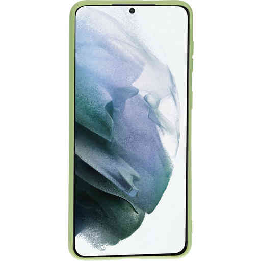 Casetastic Silicone Cover Samsung Galaxy S21 Plus Pistache Green