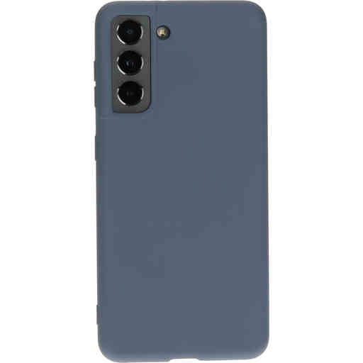 Casetastic Silicone Cover Samsung Galaxy S21 Royal Grey