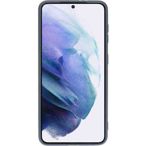 Casetastic Silicone Cover Samsung Galaxy S21 Royal Grey