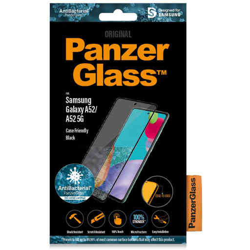 PanzerGlass Samsung Galaxy A52 4G/5G/A52s/A53 (2022) Black CF Super + Glass